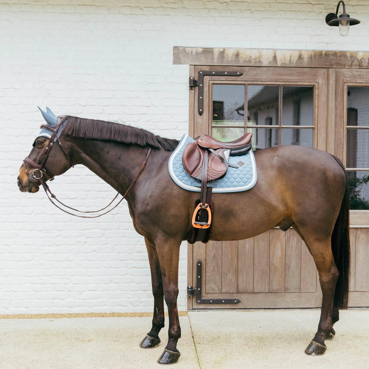Kentucky Horsewear Saddle Pad Plaited Cord Jumping