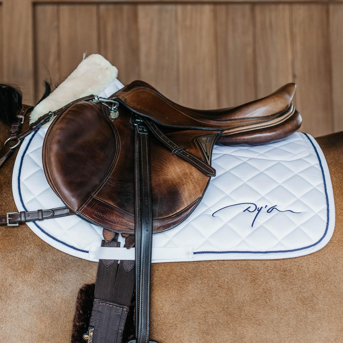 Dy'on Skin Friendly Saddle Pad Jumping