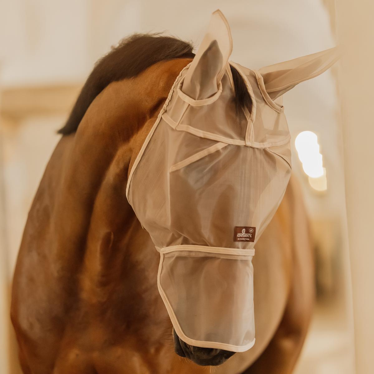 Kentucky Horsewear Fly Mask Classic with ears & nose