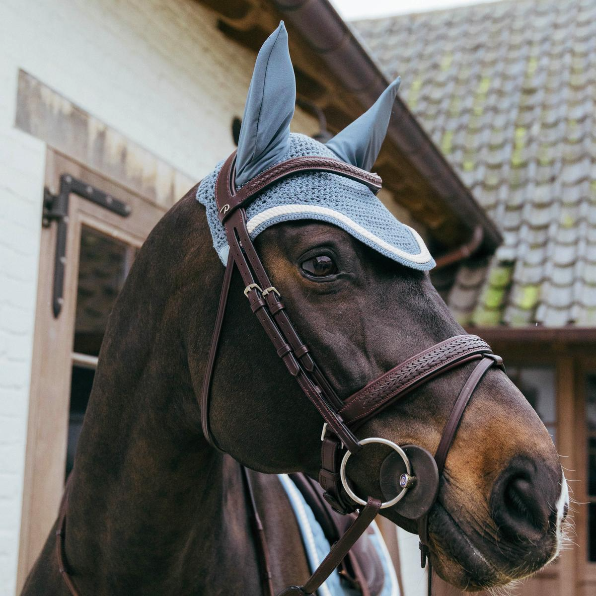 Kentucky Horsewear Fly Veil Wellington Plaited Cord