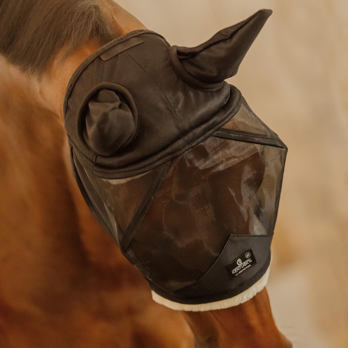 Kentucky Horsewear Fly Mask Skin Friendly with ears
