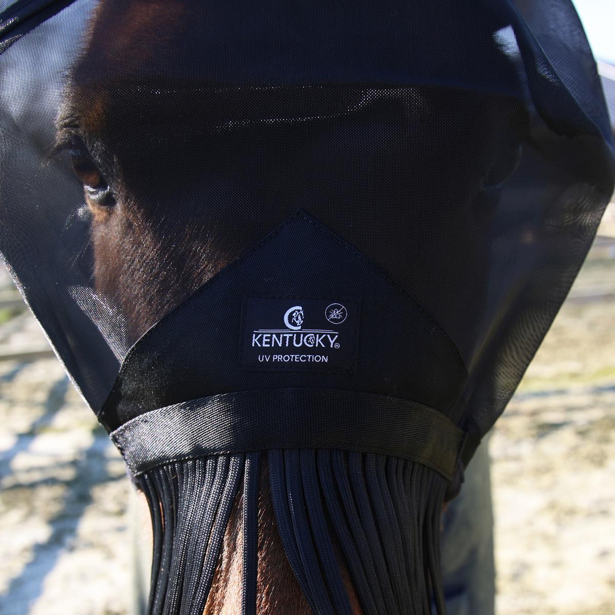 Kentucky Horsewear Fly mask classic with ears & nose tassels