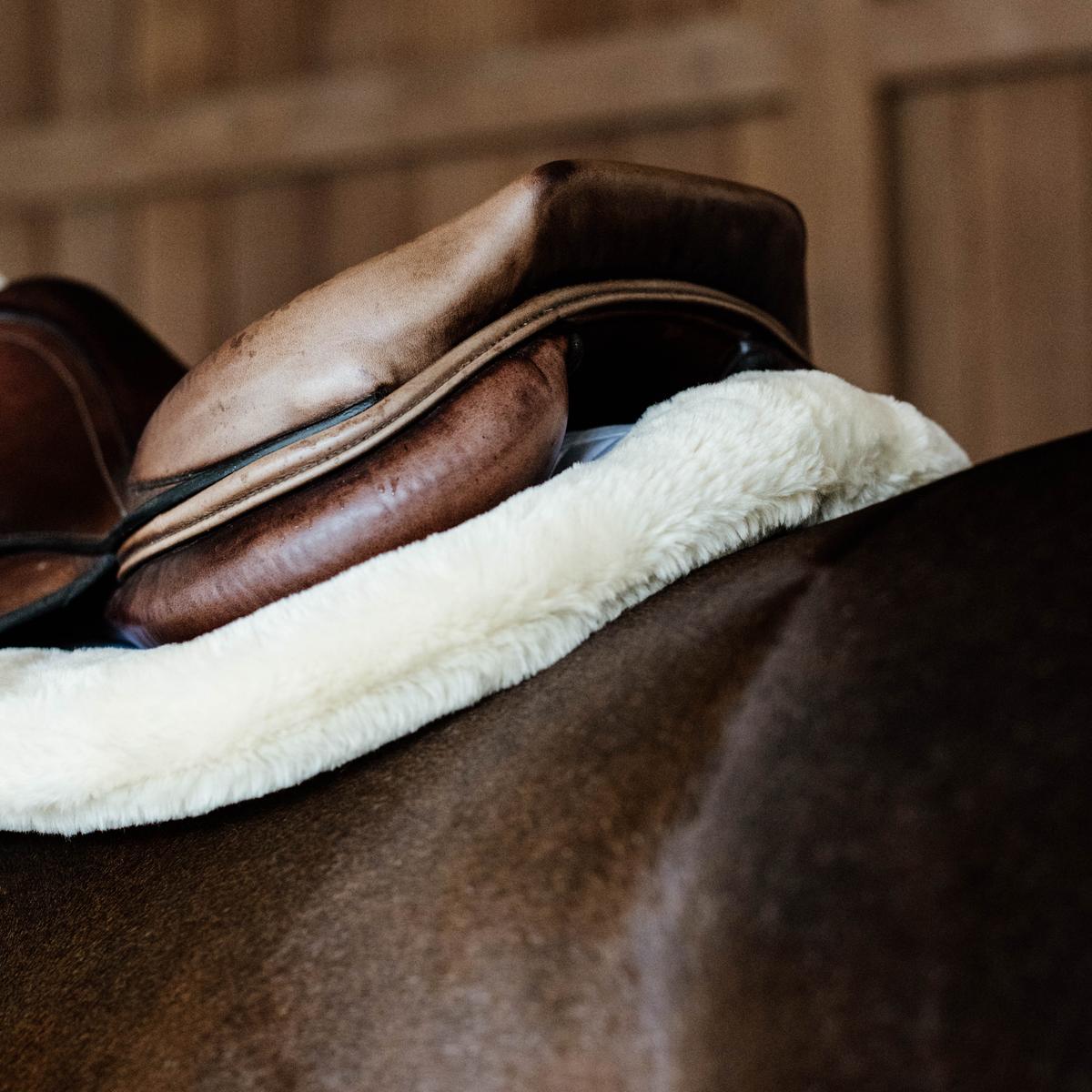 Kentucky Horsewear Saddle Pad Hunter vegan sheepskin jumping