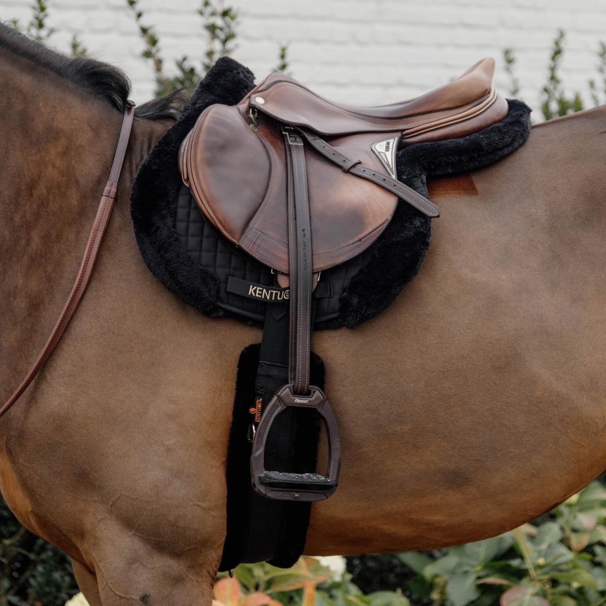 Kentucky Horsewear Saddle Pad Hunter vegan sheepskin jumping