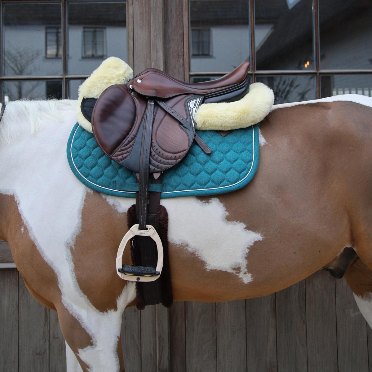 Kentucky Horsewear Sheepskin Half Pad Absorb