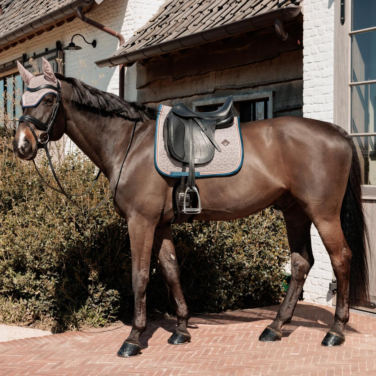 Kentucky Horsewear Fly Veil Wellington Pied-de-Poule