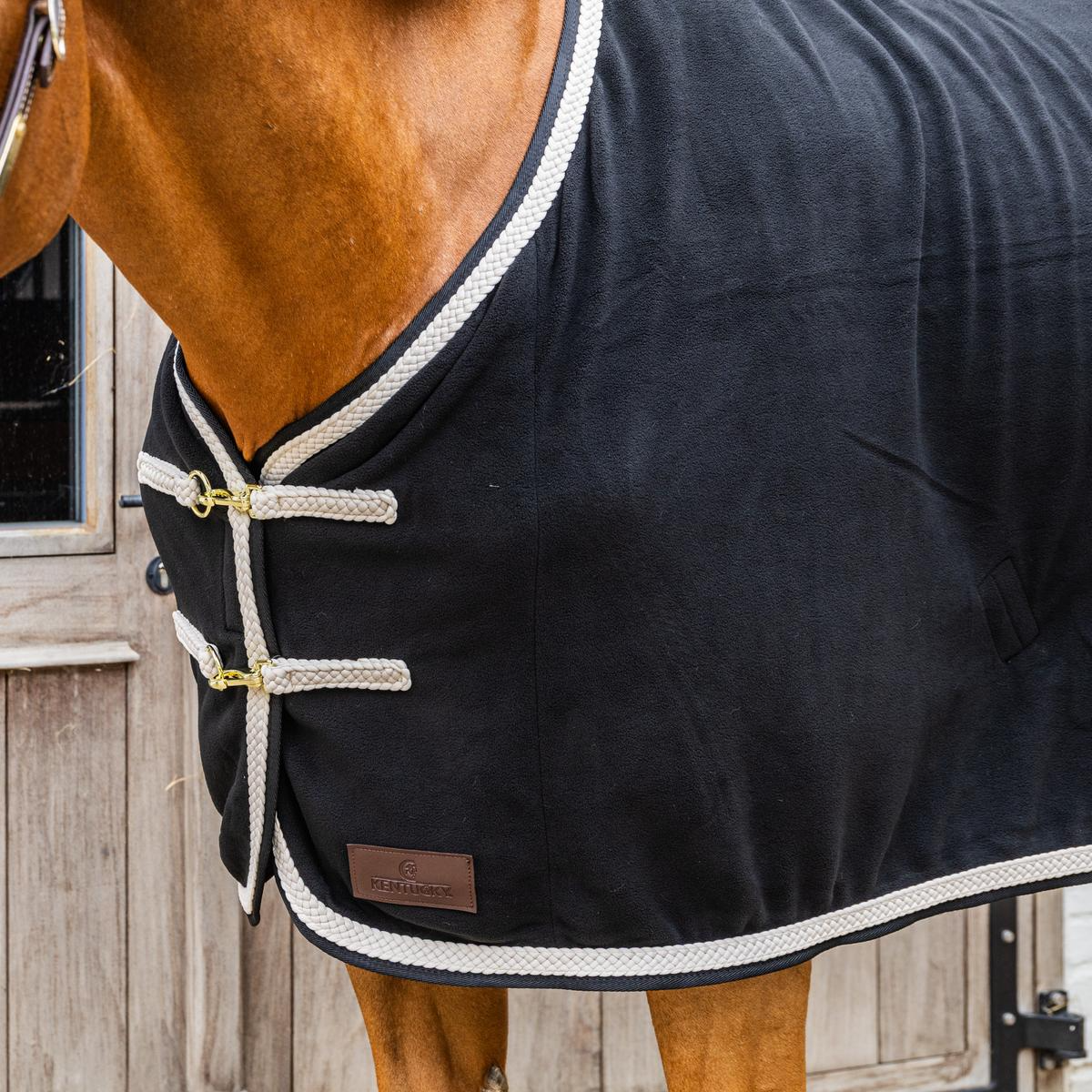 Kentucky Horsewear Fleece Rug Plaited Rope