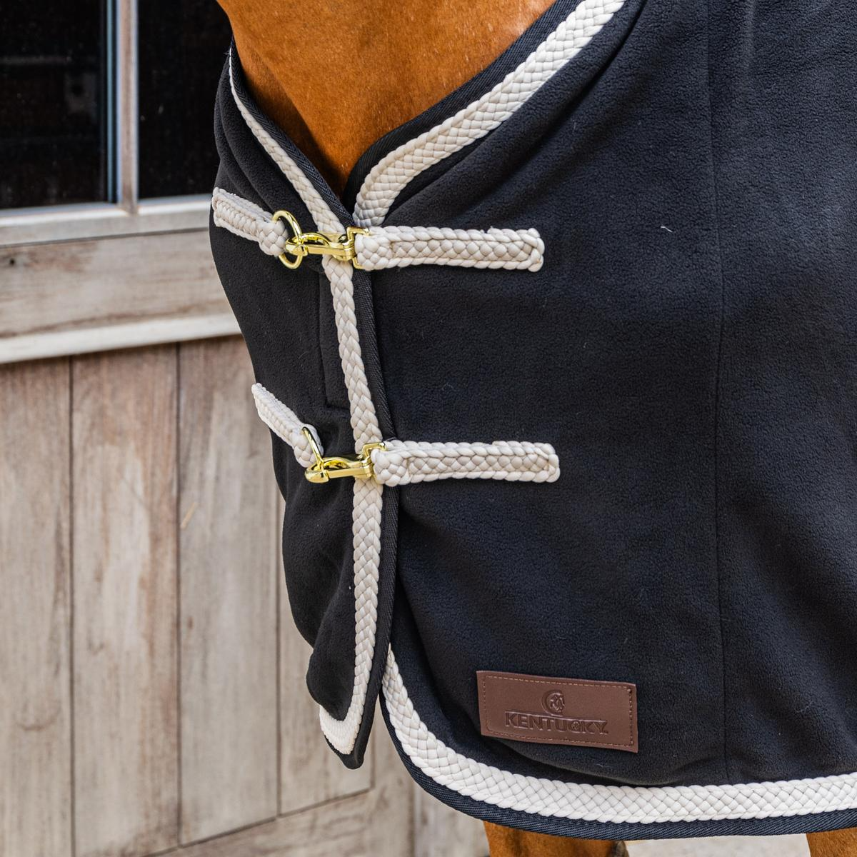 Kentucky Horsewear Fleece Rug Plaited Rope