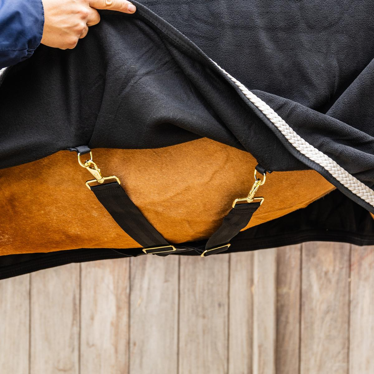 Kentucky Horsewear Fleece Rug Plaited Rope
