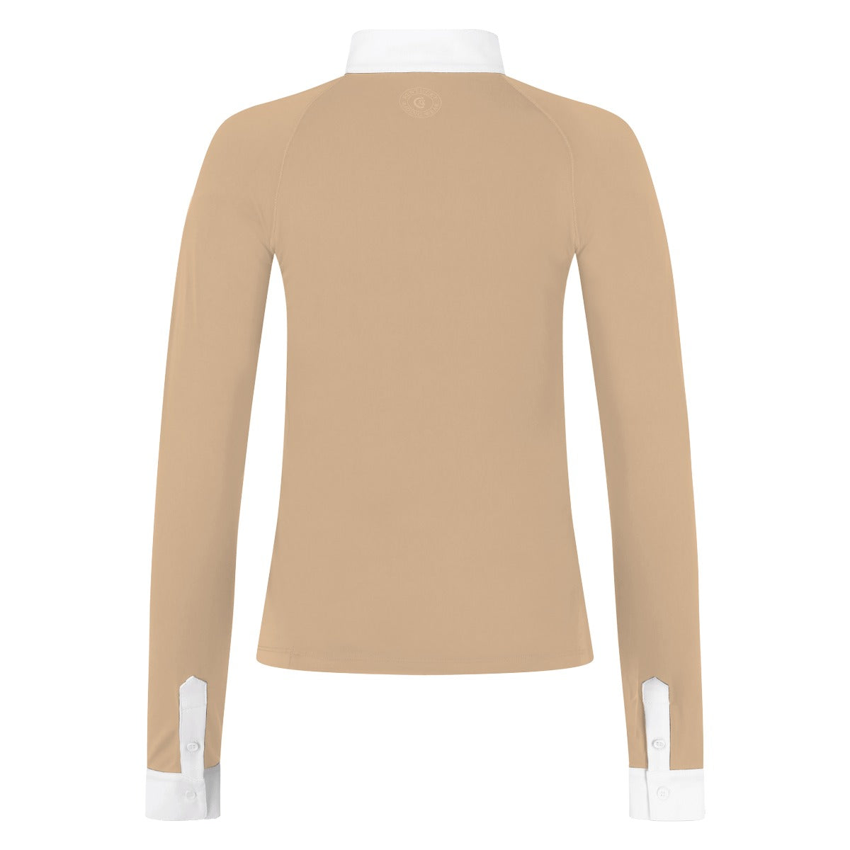 Kentucky Horsewear Show Shirt Women Classic with Glitter Zipper Long Sleeve