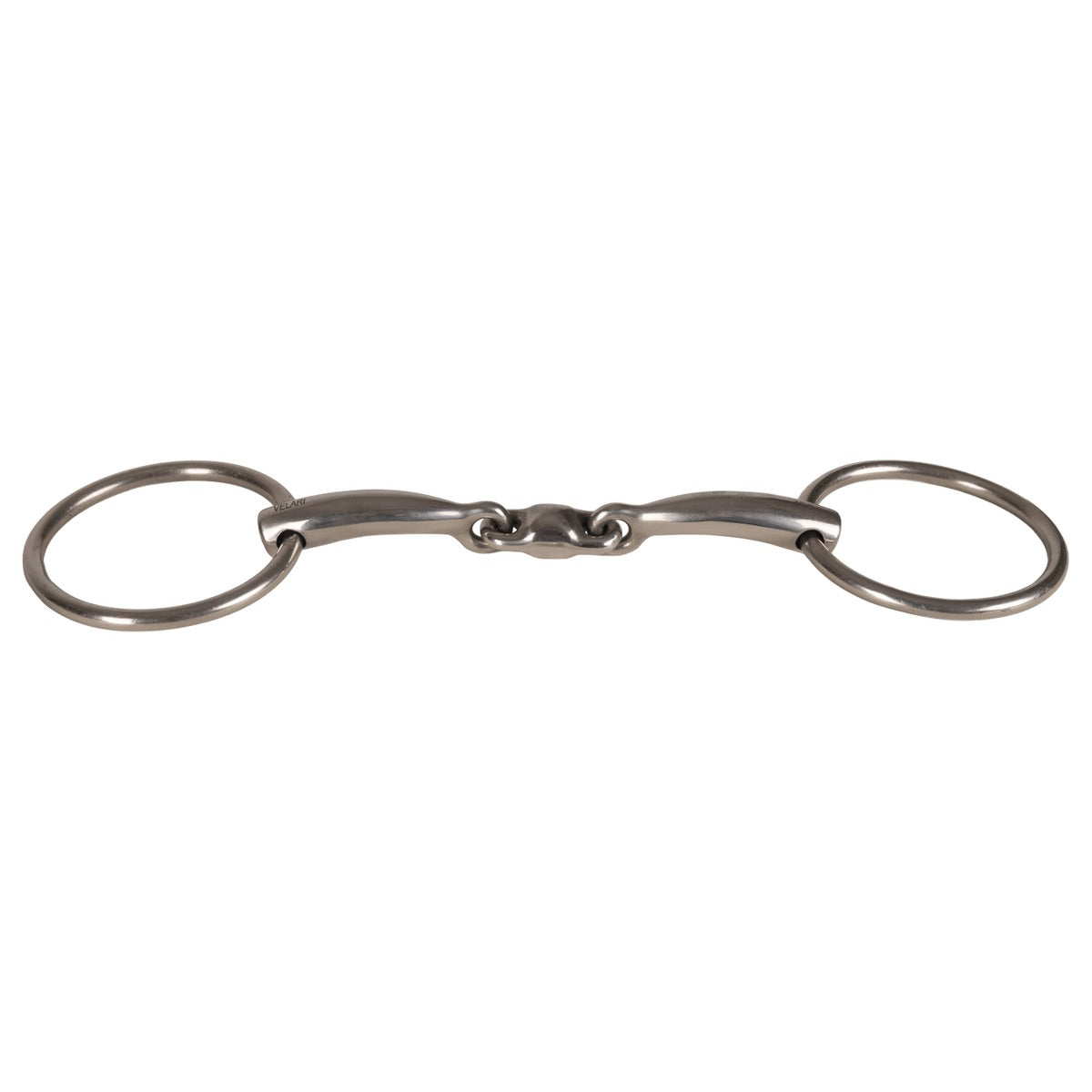 Velari Snaffle Double Jointed Loose Ring Stainless Steel