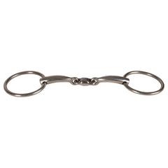 Velari Snaffle Double Jointed Loose Ring Stainless Steel