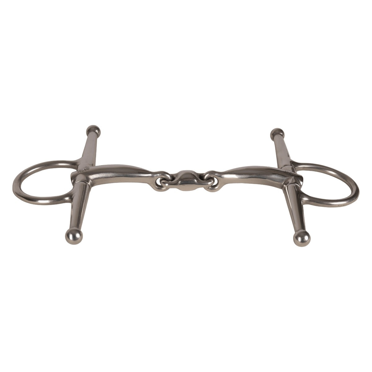 Velari Full Cheek Bit Double Jointed Stainless Steel