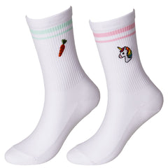 Kentucky Horsewear Sport Socks Unicorn & Carrot