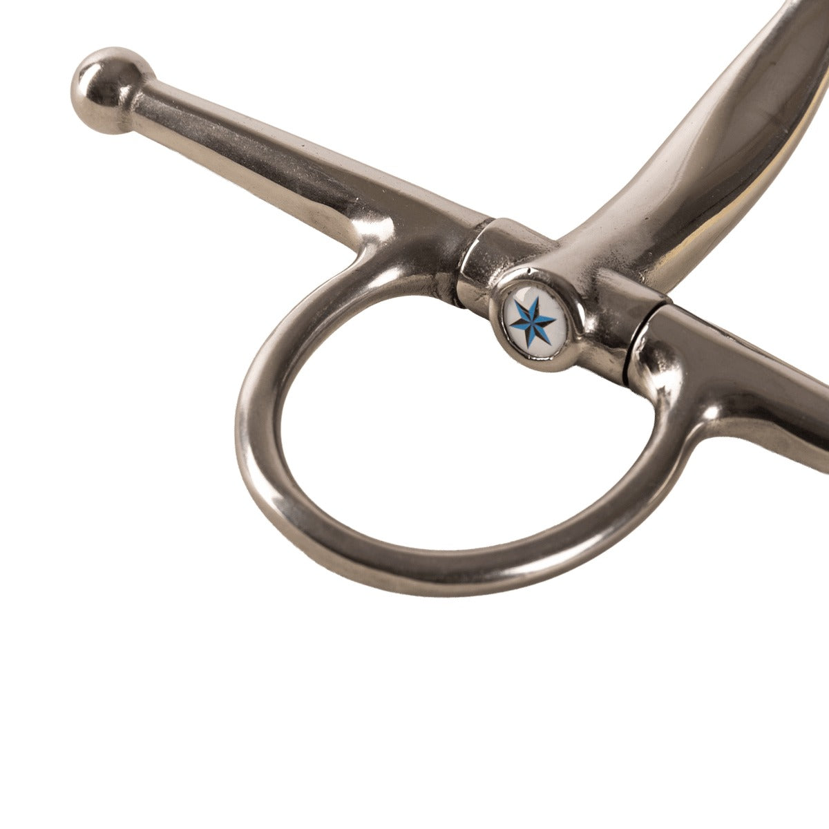 Velari Full Cheek Bit Double Jointed Stainless Steel