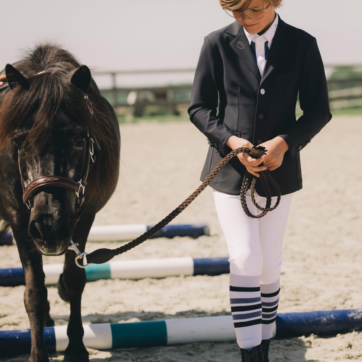 Kentucky Horsewear Boy Riding Leggings Knee Grip Mexico Kids