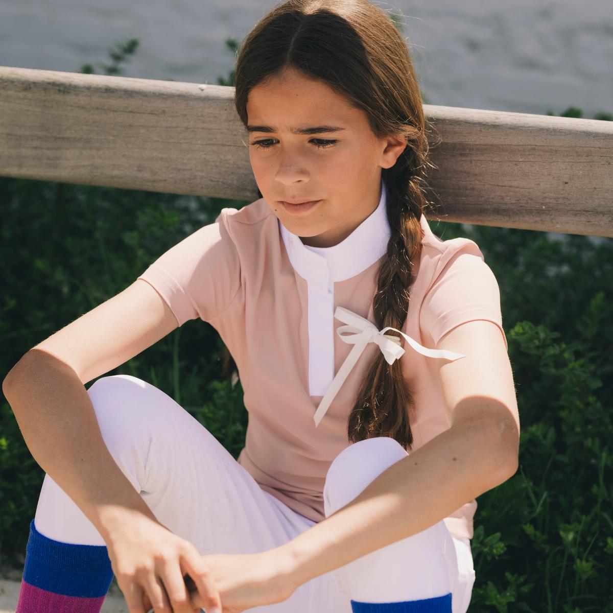 Kentucky Horsewear Girl Show Shirt Short Sleeve Tokyo Kids