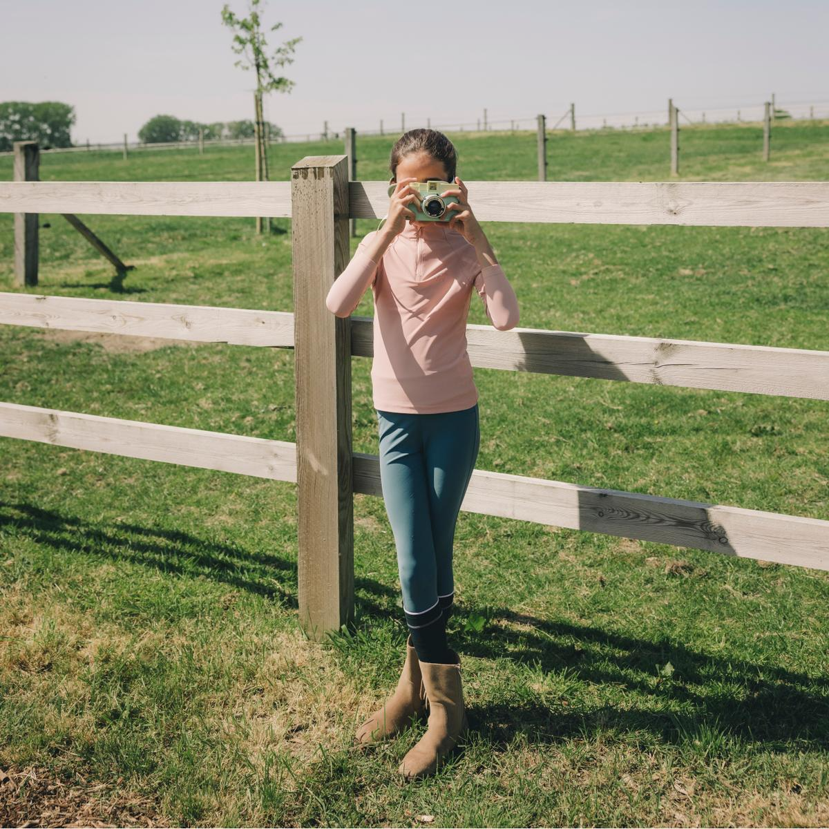 Kentucky Horsewear Girl Breeches Knee Grip Miami City Kids