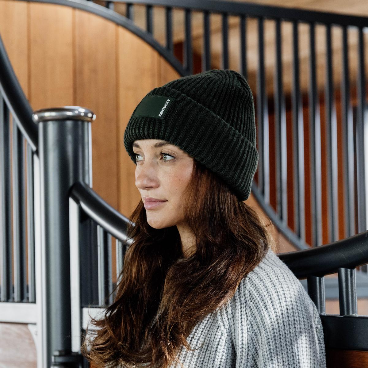 Kentucky Horsewear Beanie Rubber Logo