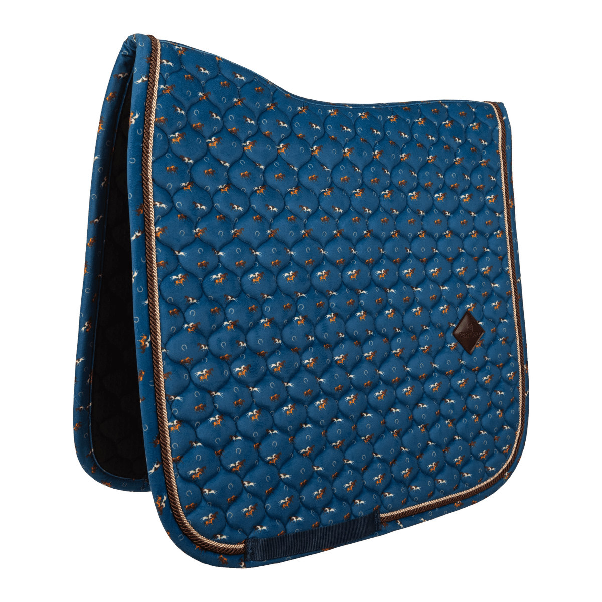 Kentucky Horsewear Saddle Pad Velvet Horse printing Dressage