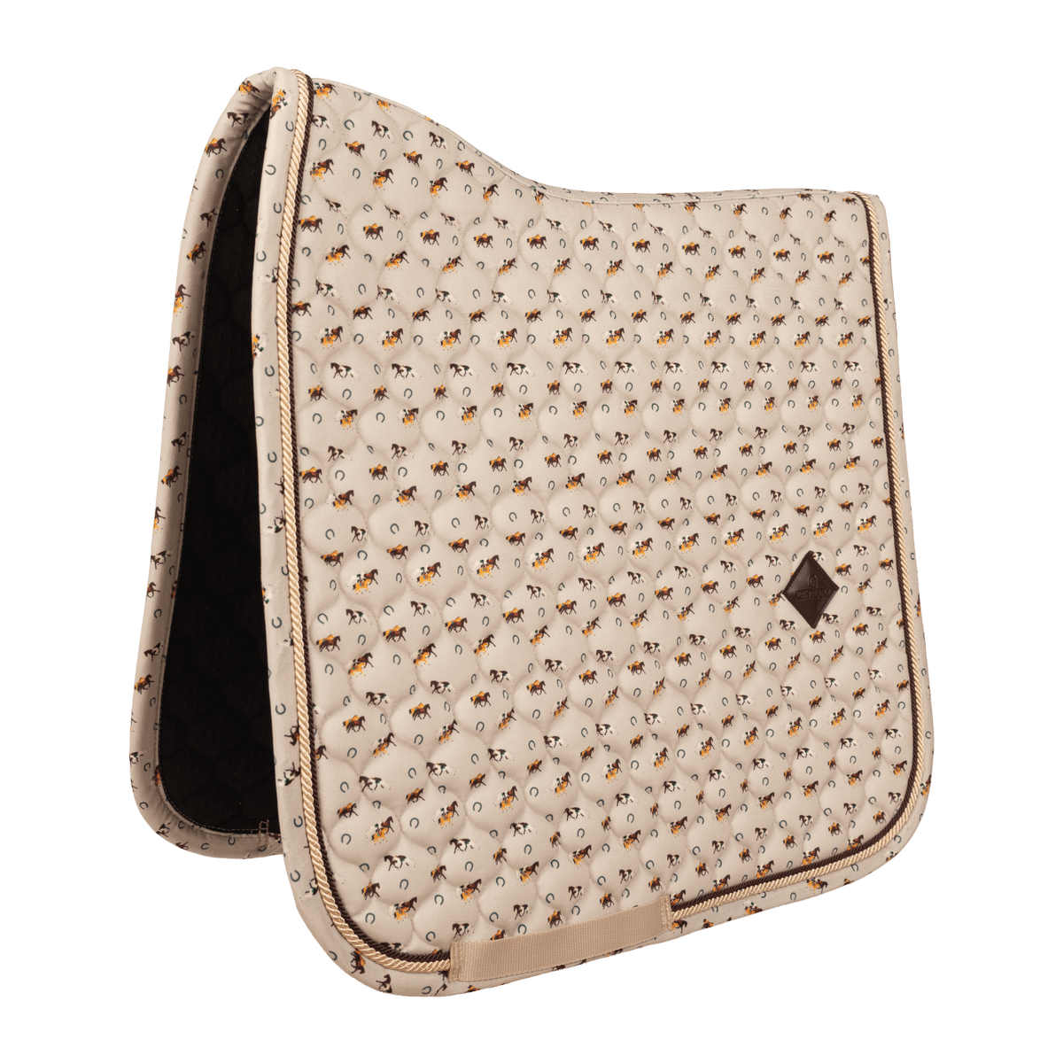 Kentucky Horsewear Saddle Pad Velvet Horse printing Dressage