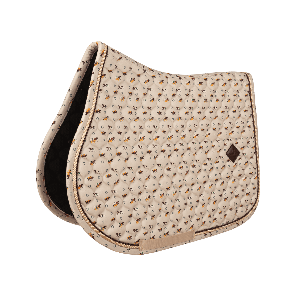 Kentucky Horsewear Saddle Pad Velvet Horse printing Show Jumping