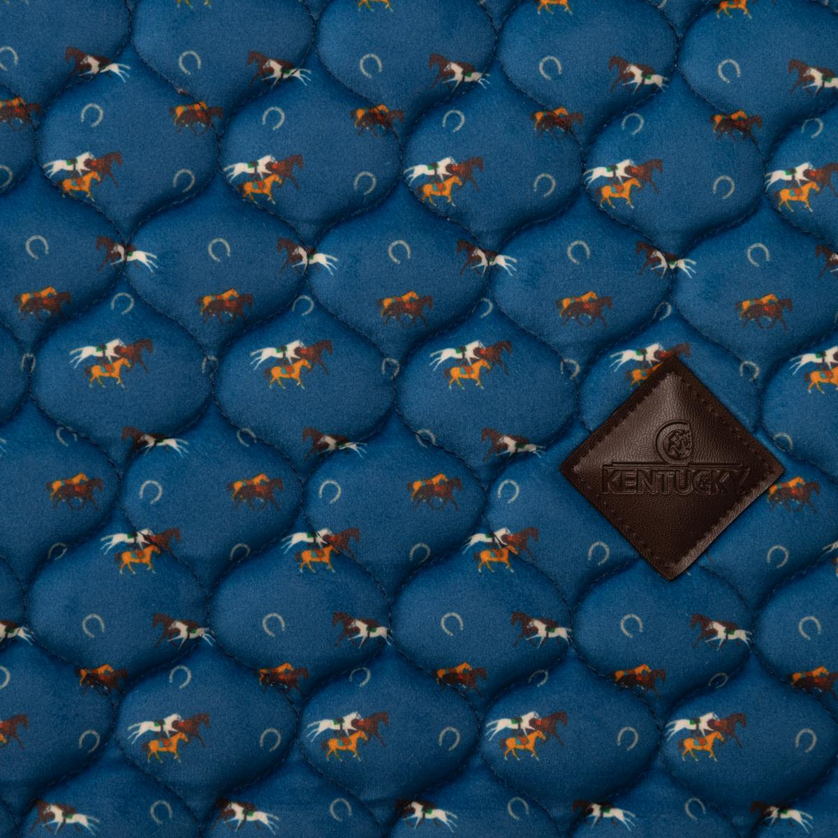 Kentucky Horsewear Saddle Pad Velvet Horse printing Dressage