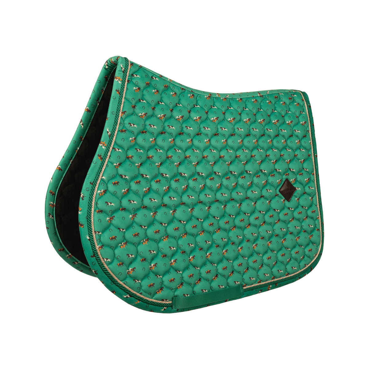 Kentucky Horsewear Saddle Pad Velvet Horse printing Show Jumping