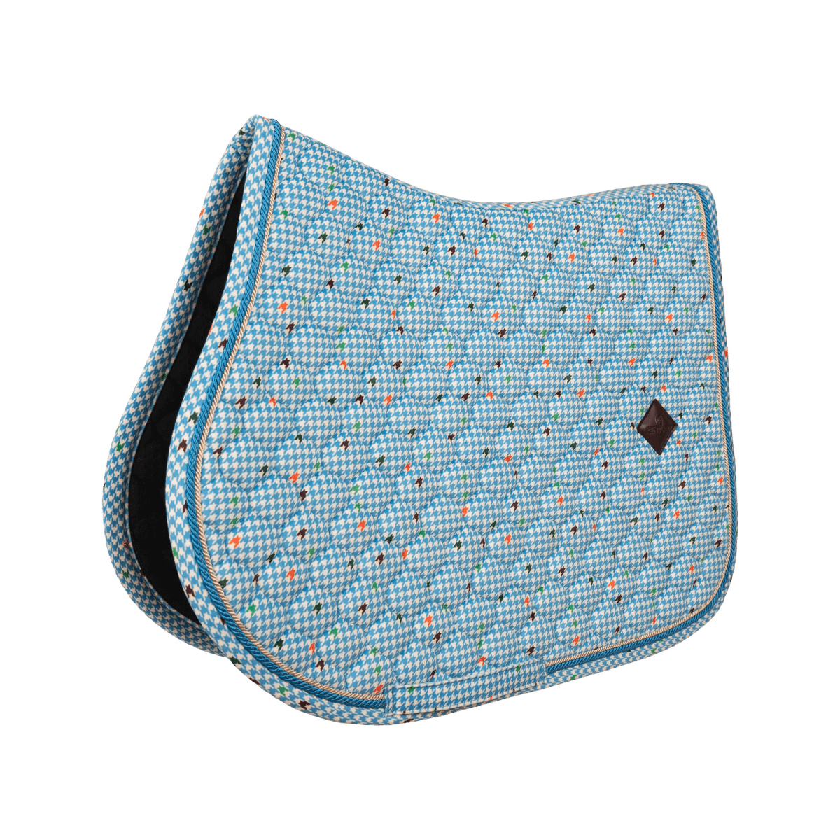 Kentucky Horsewear Saddle Pad Velvet Pied-de-Poule Show Jumping