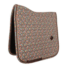 Kentucky Horsewear Saddle Pad Velvet Pied-De-Poule Dressage
