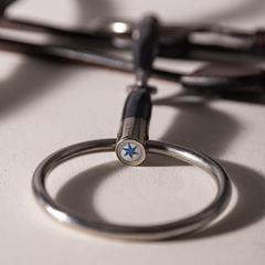 Velari Snaffle Loose Ring Single Jointed Sweet Iron