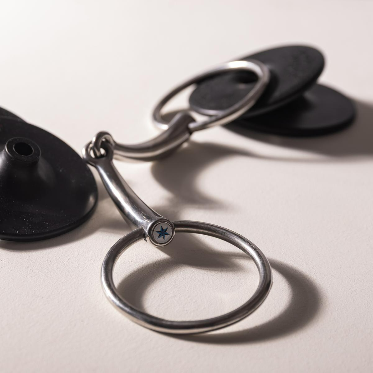 Velari Snaffle Single Jointed Loose Ring Stainless Steel