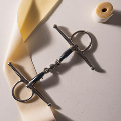 Velari Full Cheek Bit Double Jointed Sweet Iron