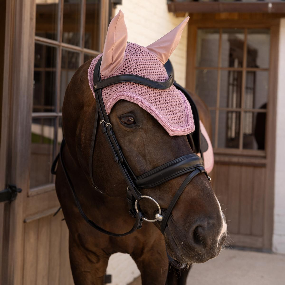 Kentucky Horsewear Fly Veil Wellington Velvet Mini Pearls