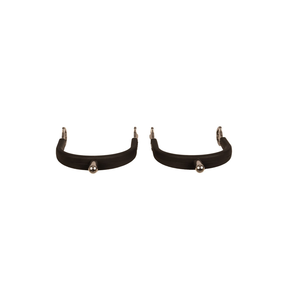 Velari Spurs Stainless Steel with Rubber - Rounded