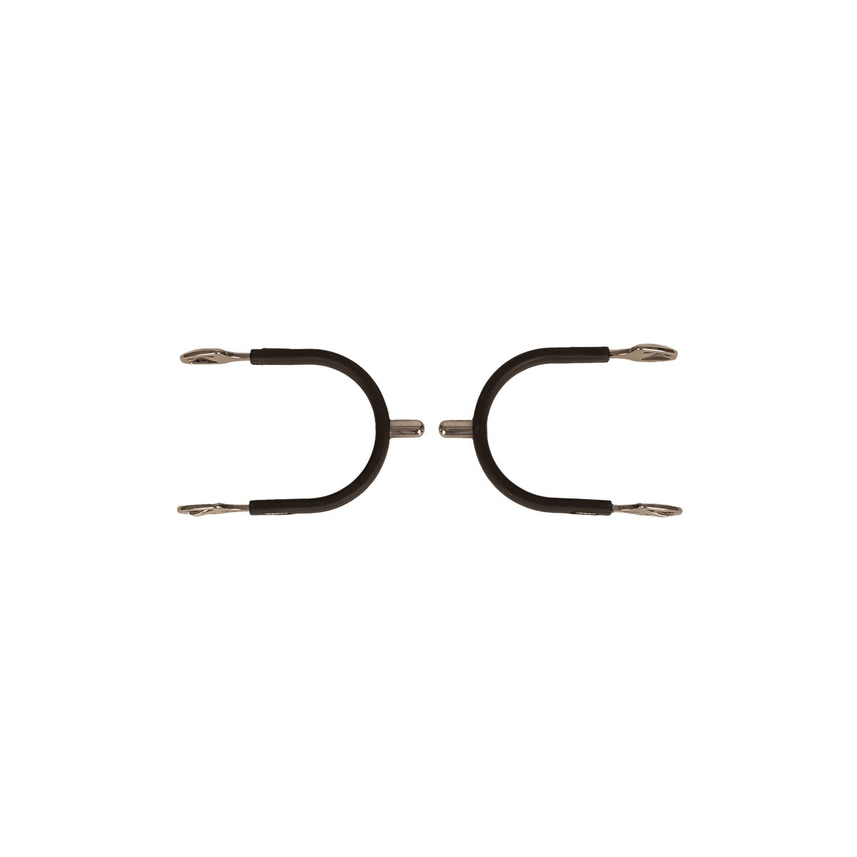 Velari Spurs Stainless Steel with Rubber - Rounded