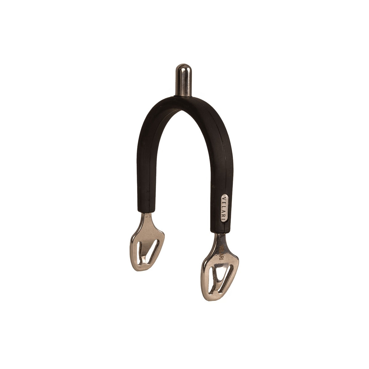 Velari Spurs Stainless Steel with Rubber - Rounded