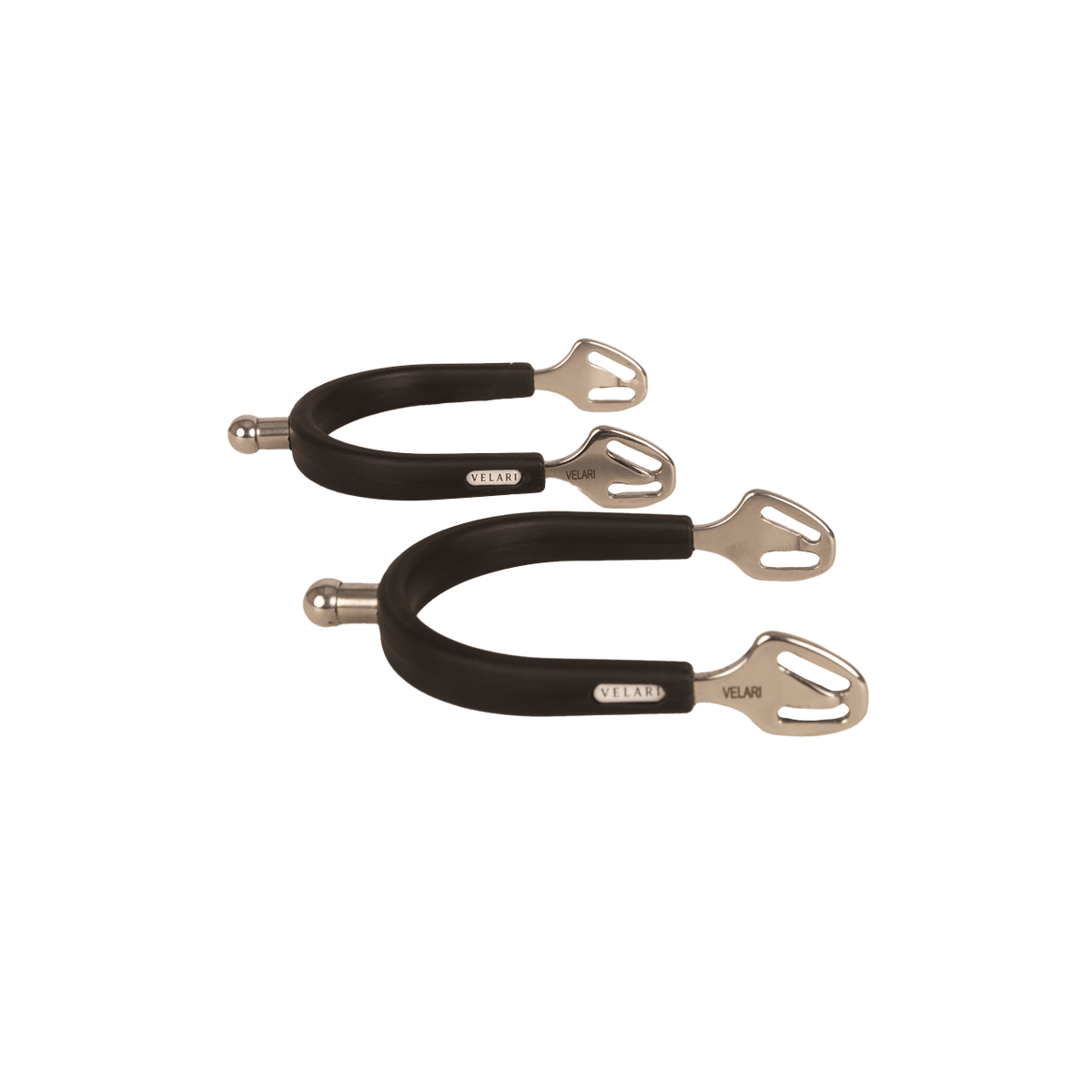 Velari Spurs Stainless Steel with Rubber Ball Shaped