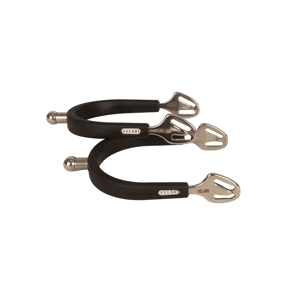 Velari Spurs Stainless Steel with Rubber Ball Shaped