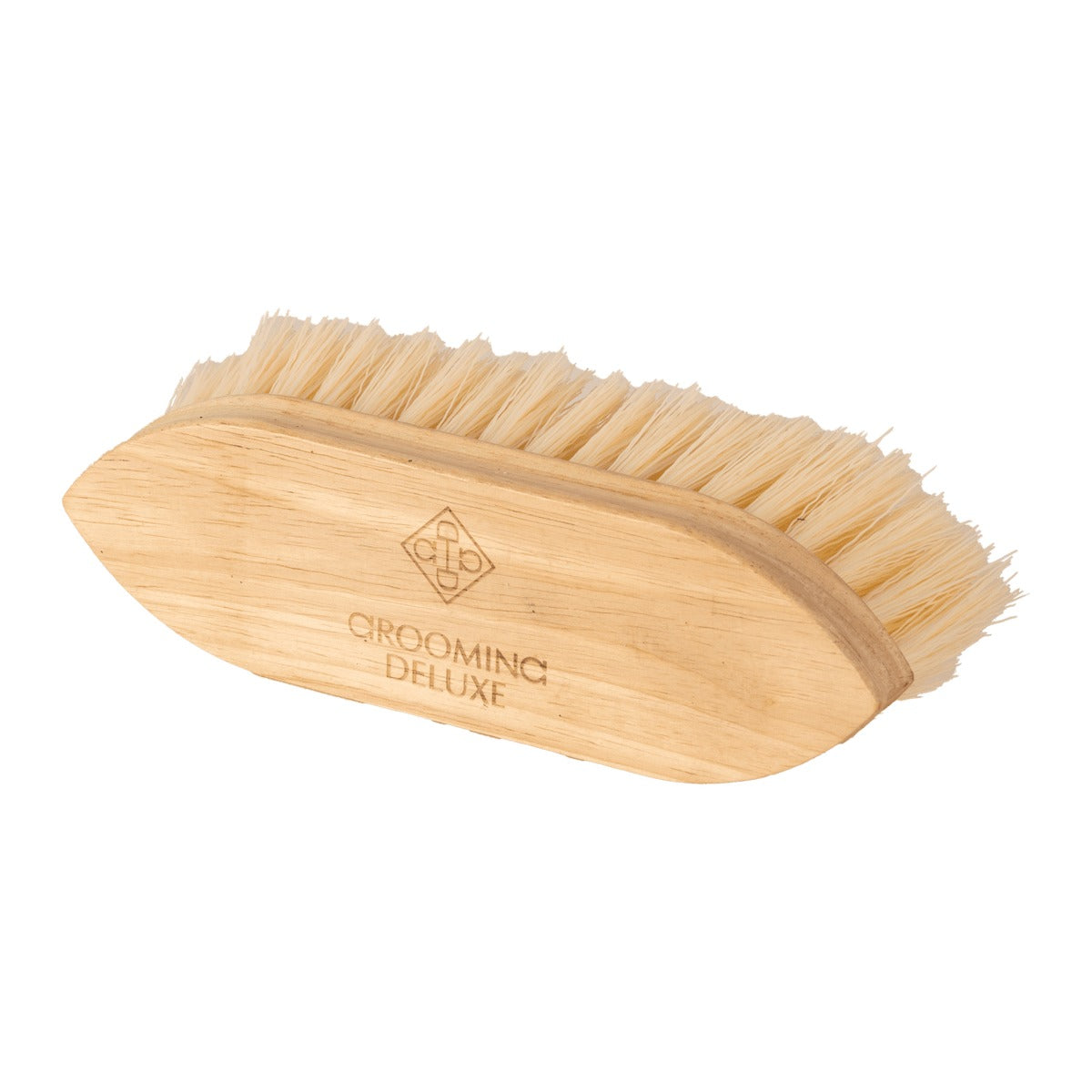 Grooming Deluxe Wooden Classic Brush short hard