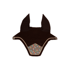 Kentucky Horsewear Fly Veil Wellington Velvet Pied-de-Poule