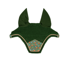 Kentucky Horsewear Fly Veil Wellington Velvet Pied-de-Poule