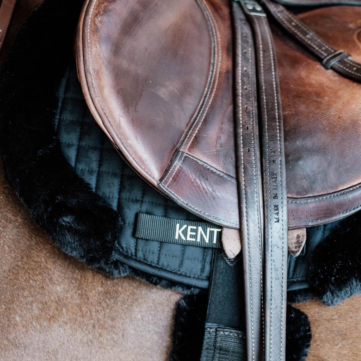 Kentucky Horsewear Saddle Pad Hunter vegan sheepskin jumping