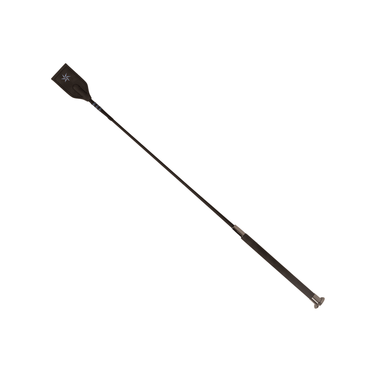 Kentucky Horsewear Jumping Whip Guidance Leather Grip