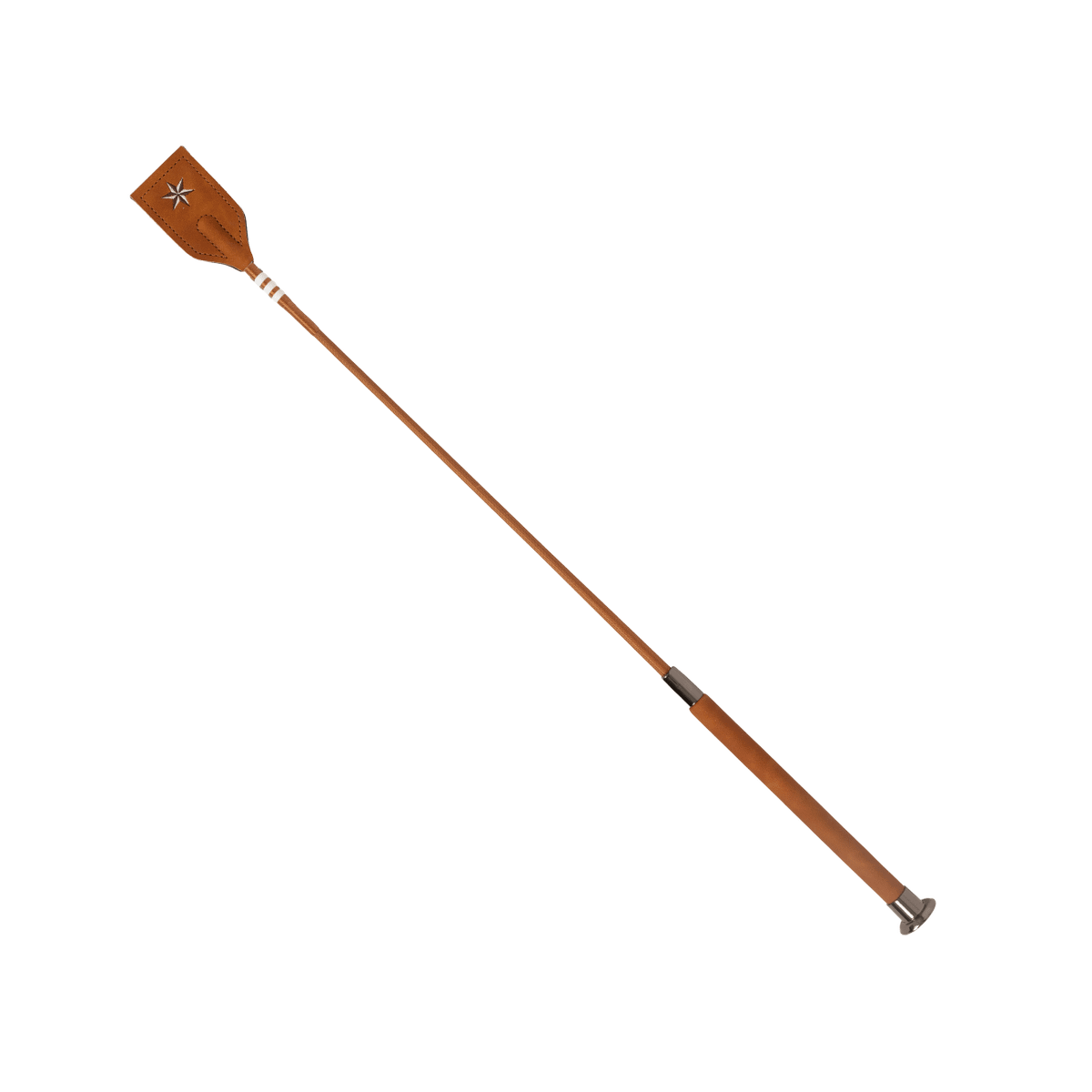 Kentucky Horsewear Jumping Whip Guidance Leather Grip