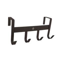 Kentucky Horsewear Bridle Rack Metal with 4 Hooks Matt