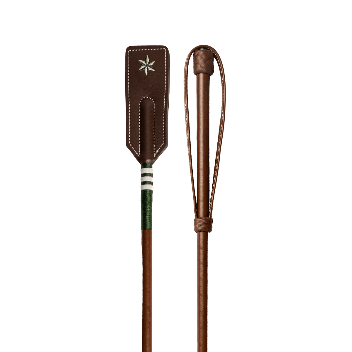 Kentucky Horsewear Jumping Whip Classy Smooth Leather