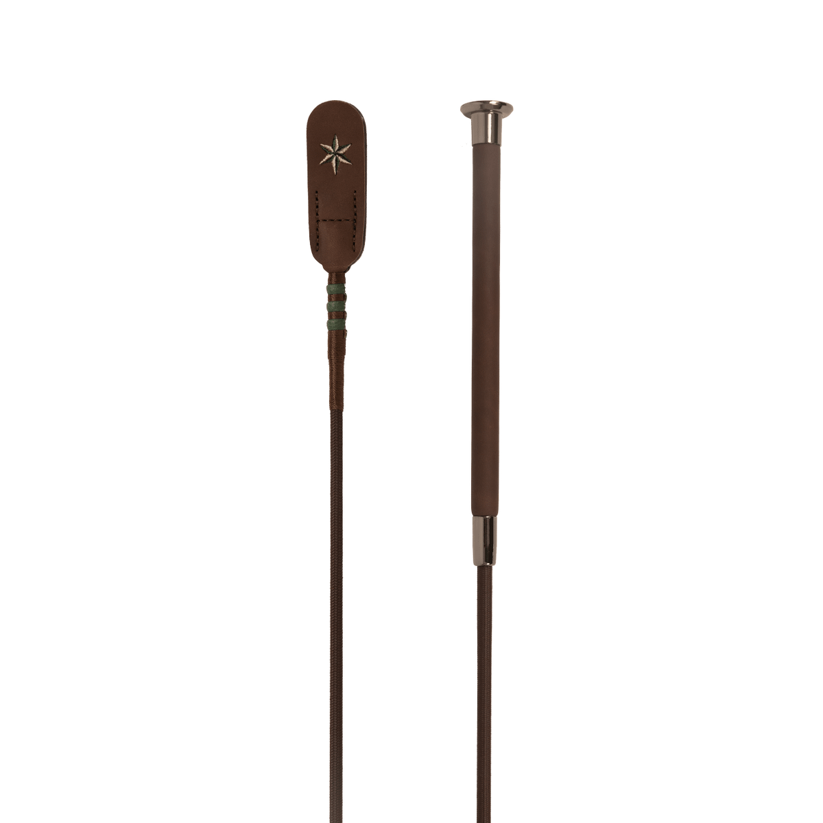 Velari Dressage Whip Guidance Leather Grip 120cm
