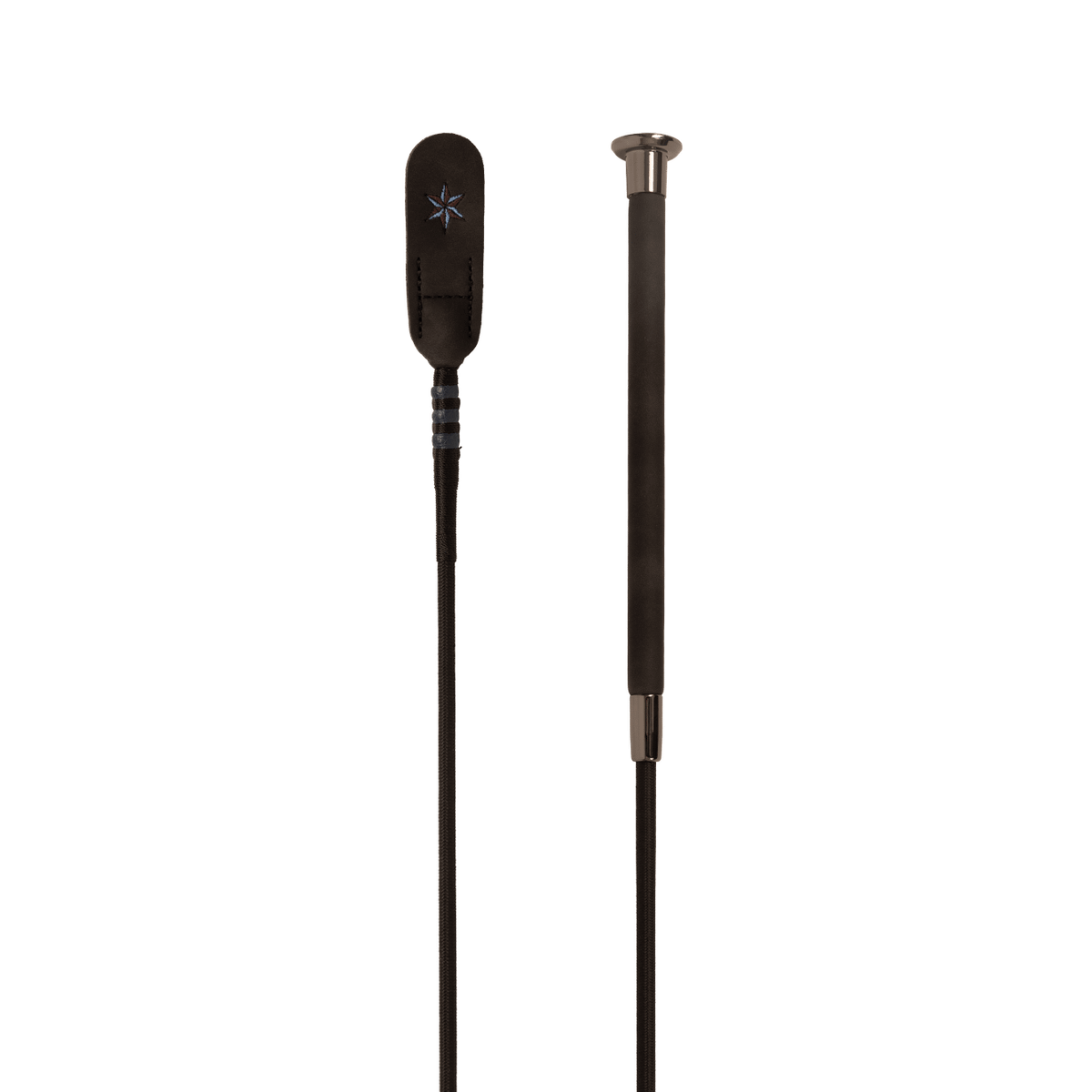 Velari Dressage Whip Guidance Leather Grip 120cm
