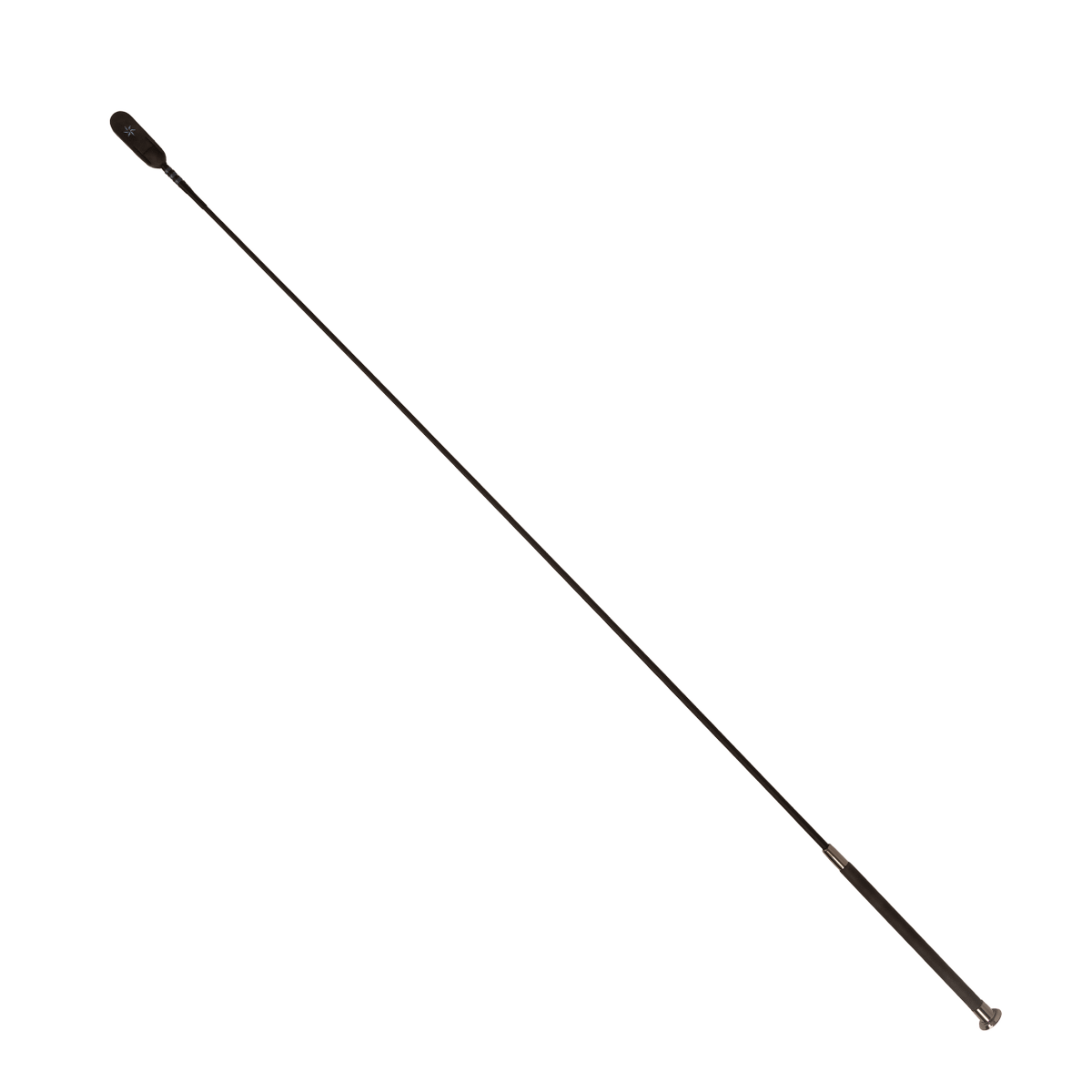 Velari Dressage Whip Guidance Leather Grip 120cm